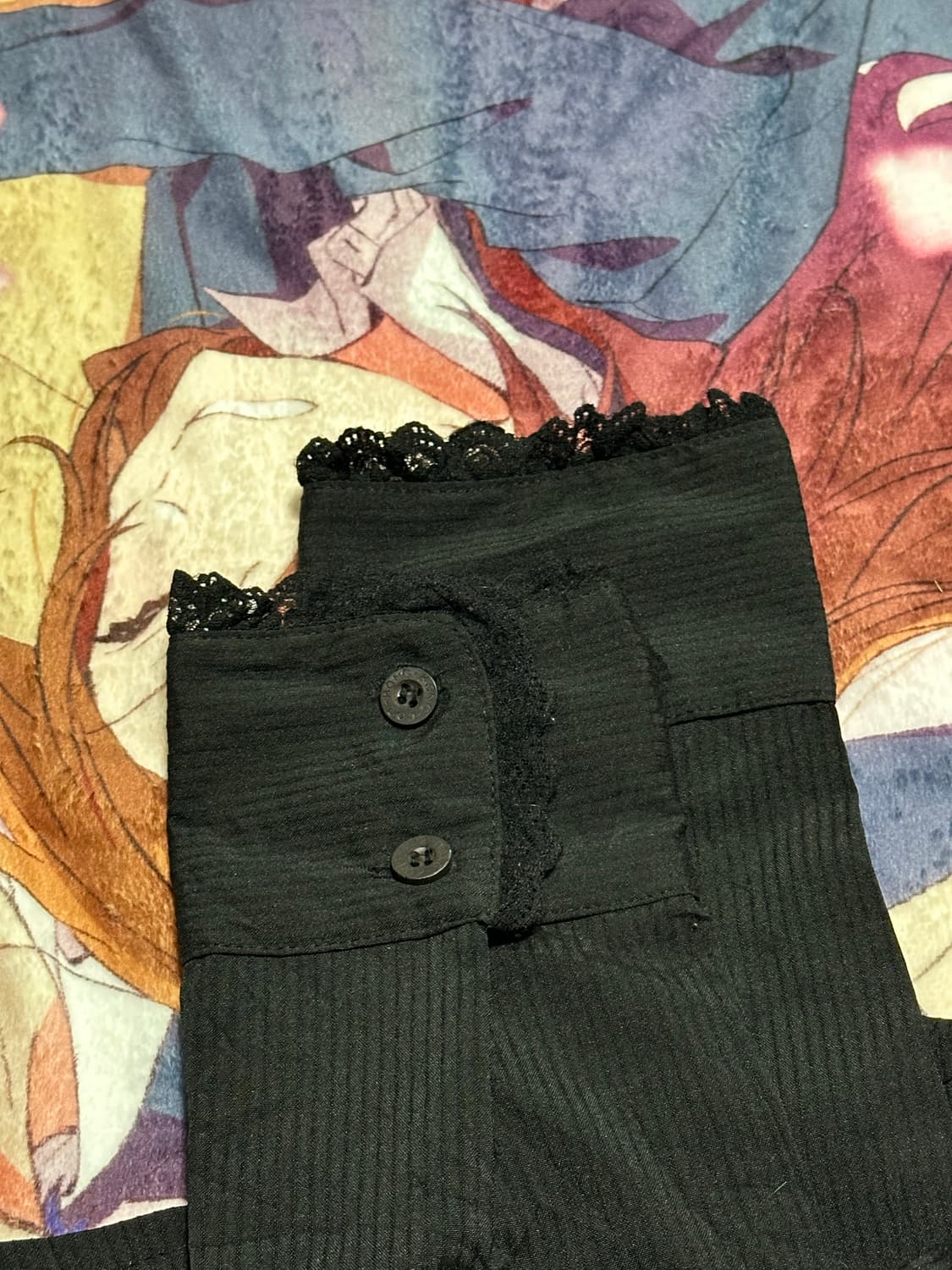 고딕 레이스 셔츠 블라우스 상품이미지3