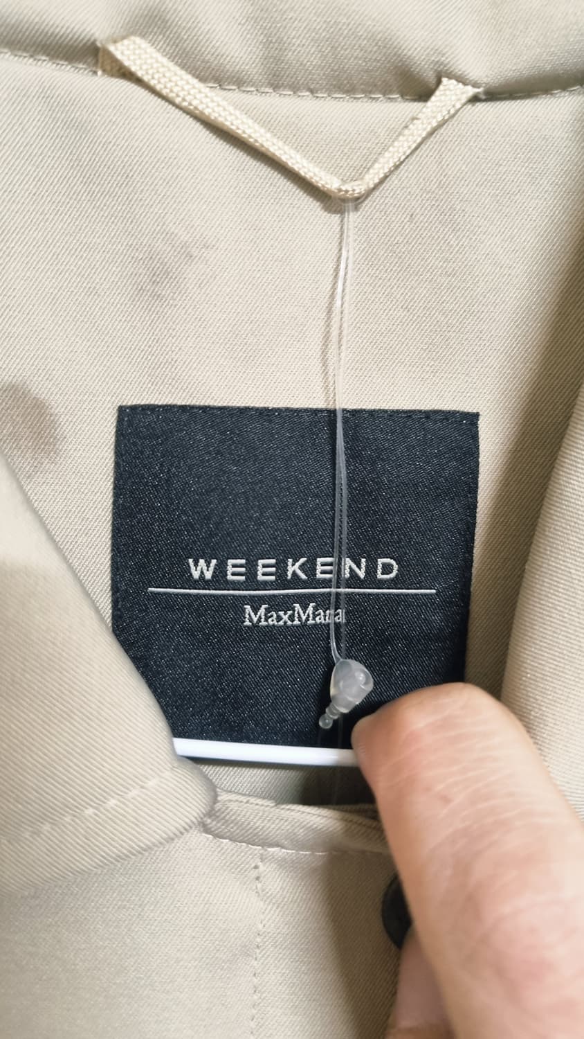 WEEKEND Max Mara 베이지색 봄,가을 코트 77사이즈 L사이즈 상품이미지2