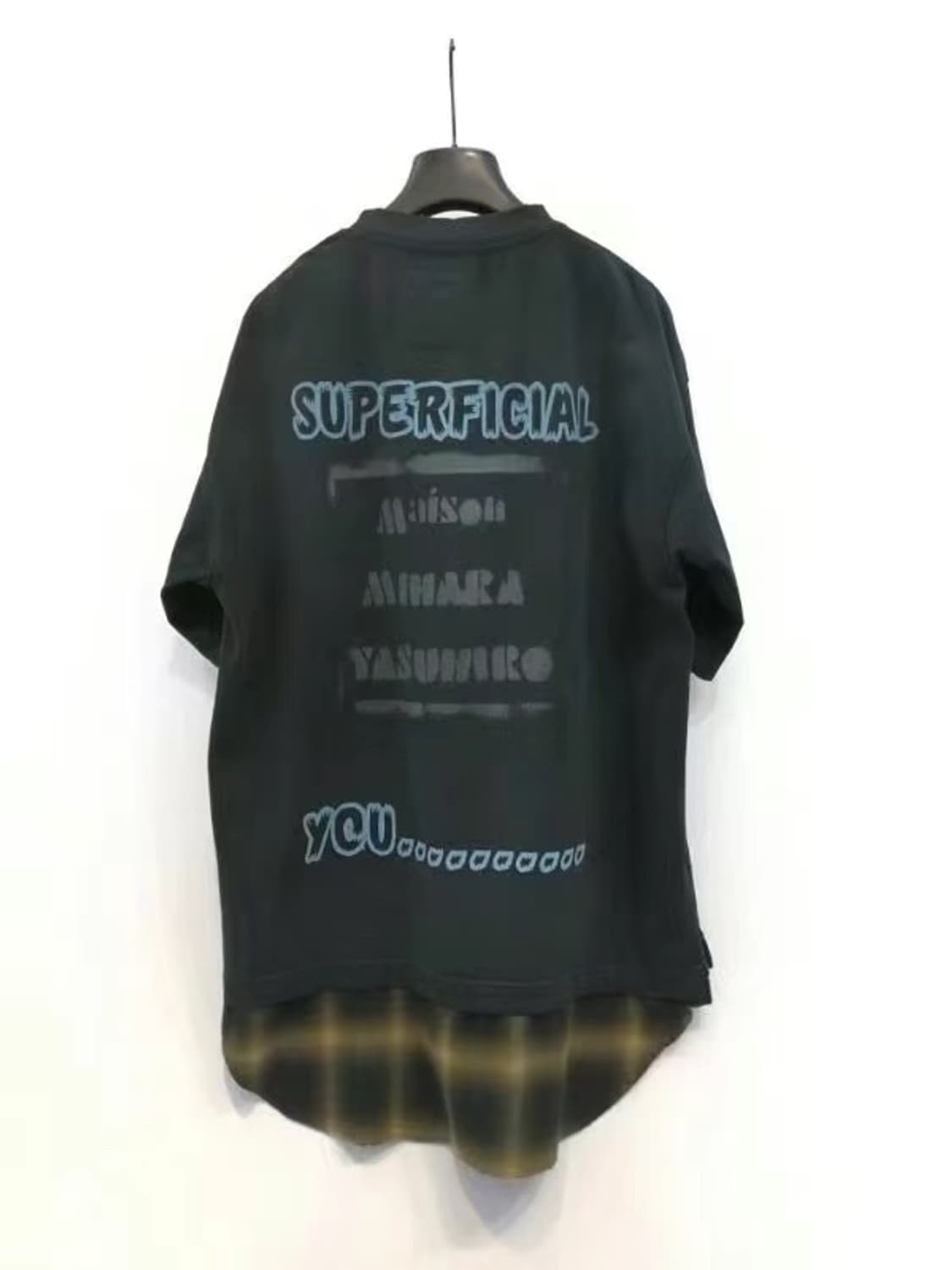 [Mihara Yasuhiro Spray Tee 44 / 46 새상품] 상품이미지4