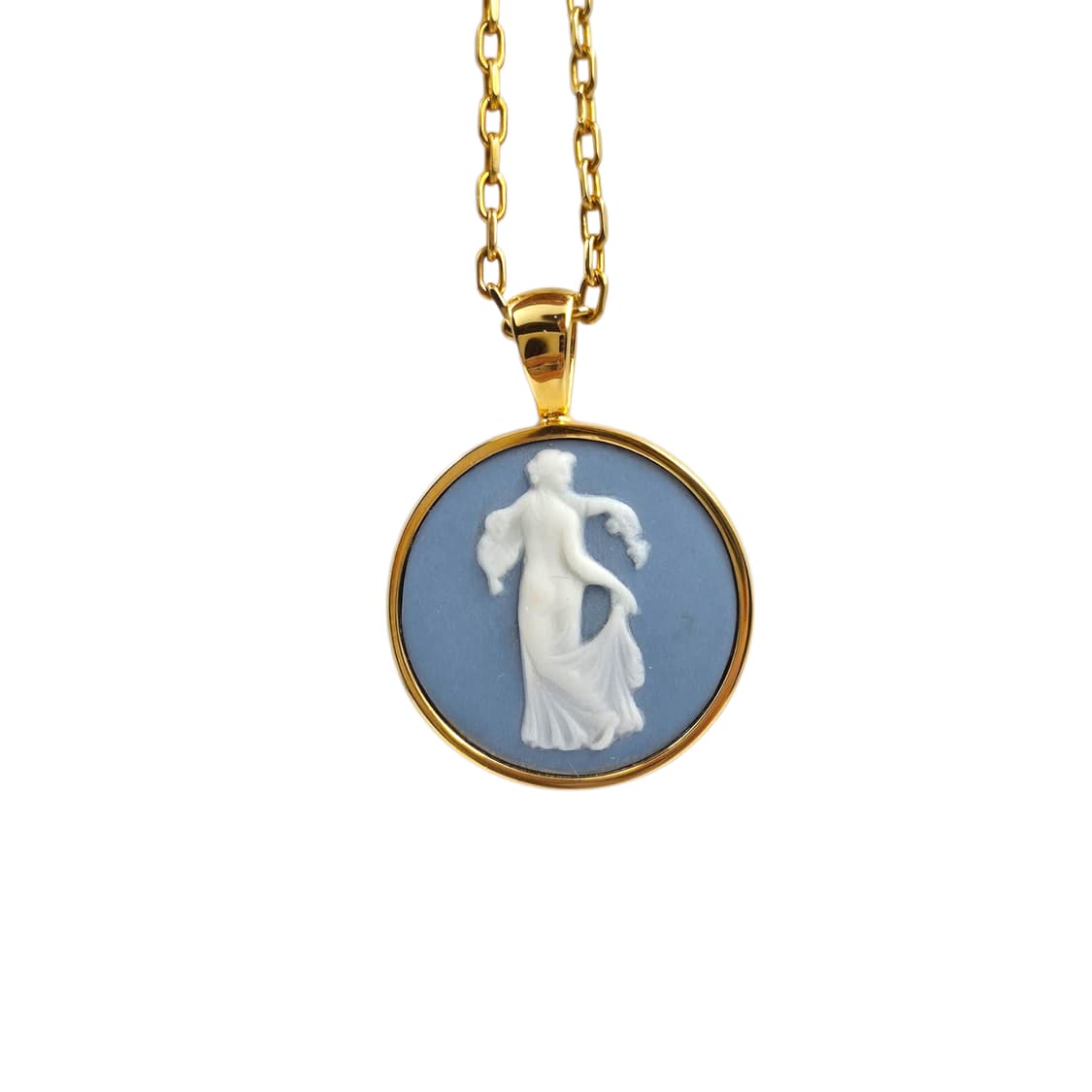 00s 영국 웨지우드 제스퍼 비너스 카메오 목걸이 상품이미지1