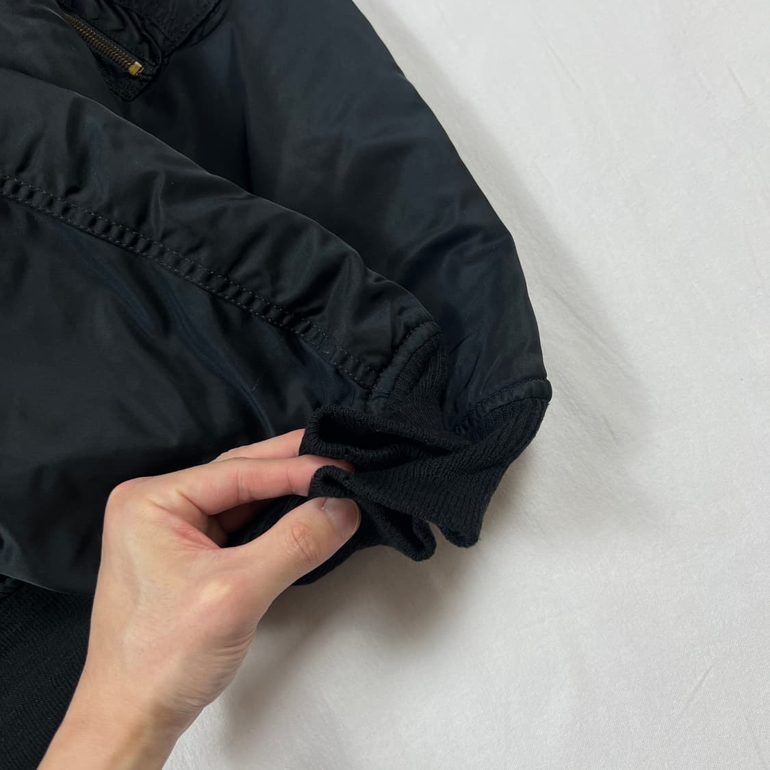 90‘s 알파인더스트리 ma-1 마원 항공점퍼 자켓 상품이미지5