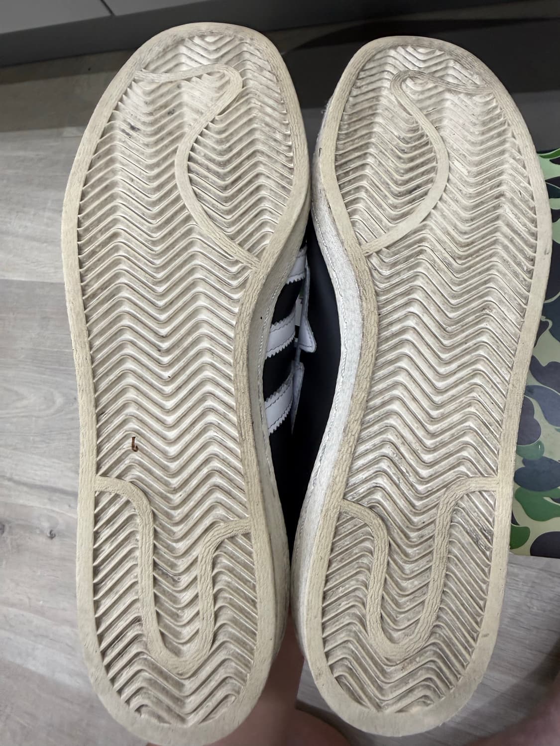 아디다스 베이프 슈퍼스타 285 블랙 상품이미지6