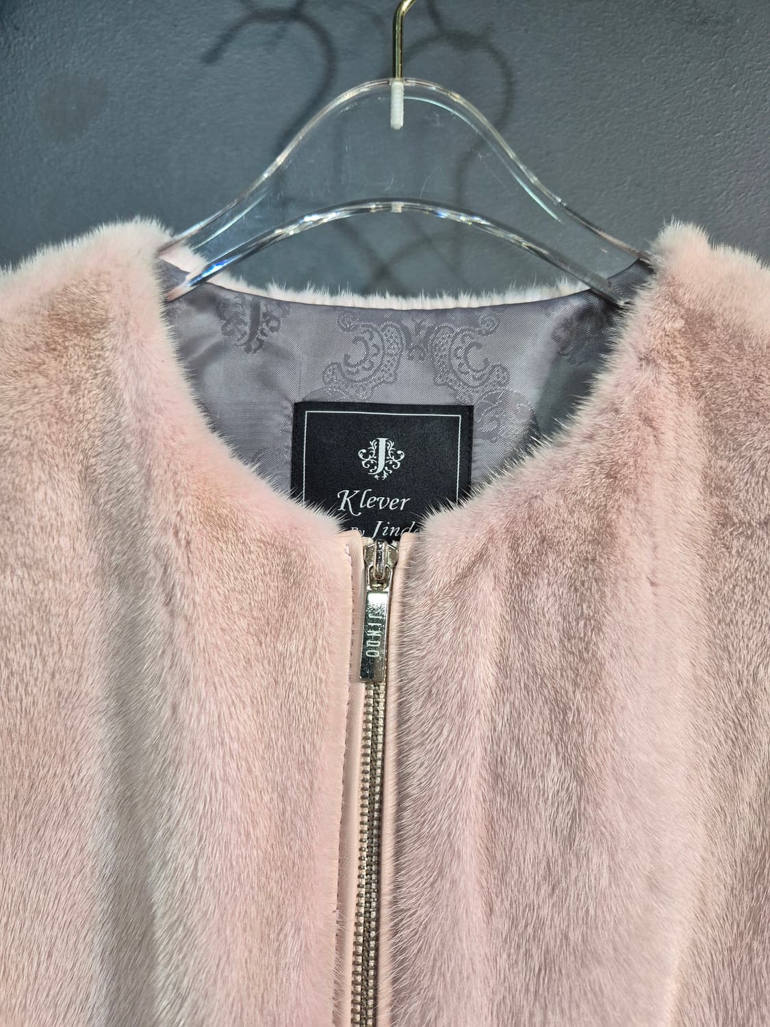 진도 K.lever끌레베 밍크 퍼 베스트 조끼 새상품 55 66 상품이미지3