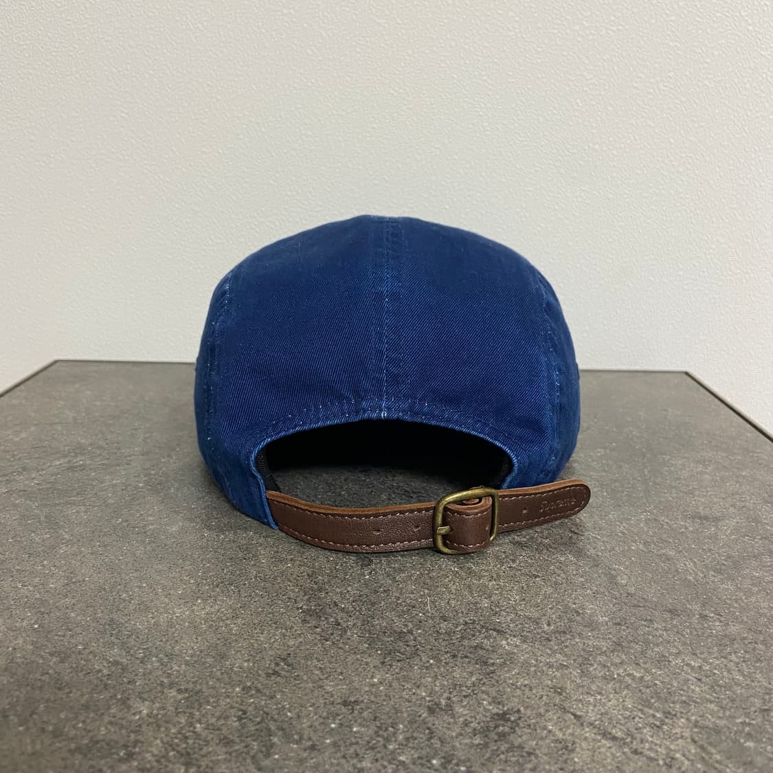 (OS) 슈프림 박스로고 캠프캡 모자 워시드 인디고 네이비 상품이미지4