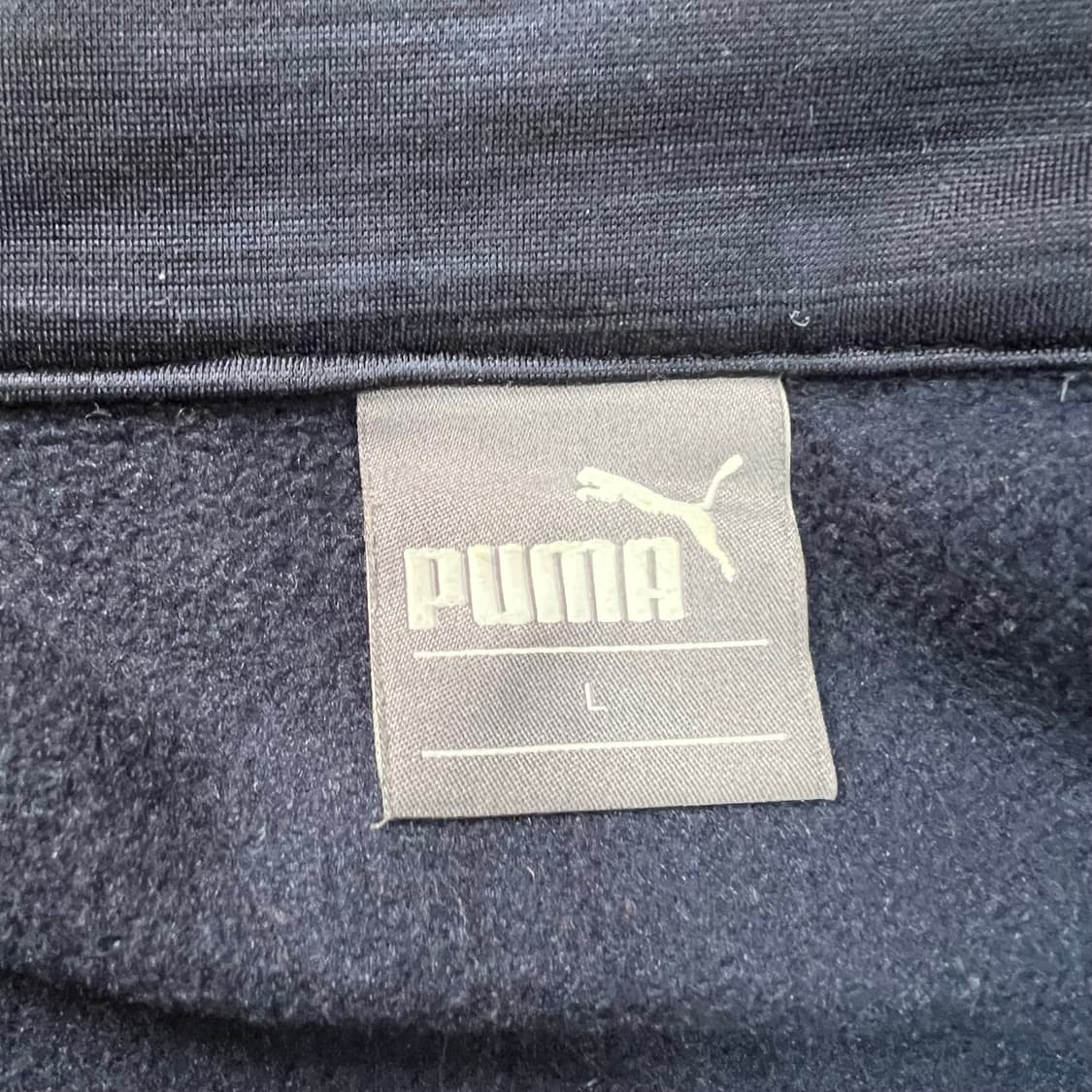 L) 푸마 기모 트랙자켓 집업자켓 트랙탑 져지 상품이미지7