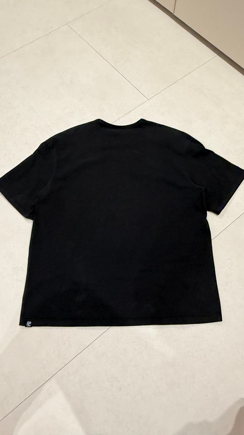 이스트로그 퍼머넌트 반팔티 블랙/차콜 일괄 XL 상품이미지4