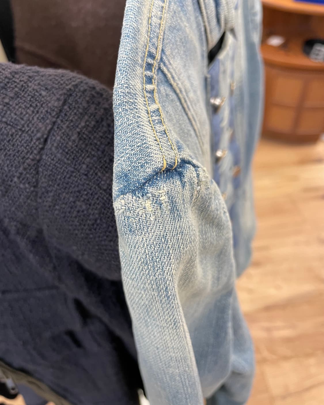 [36] 엠포리오 아르마니 데님 나폴레옹 자켓 상품이미지9