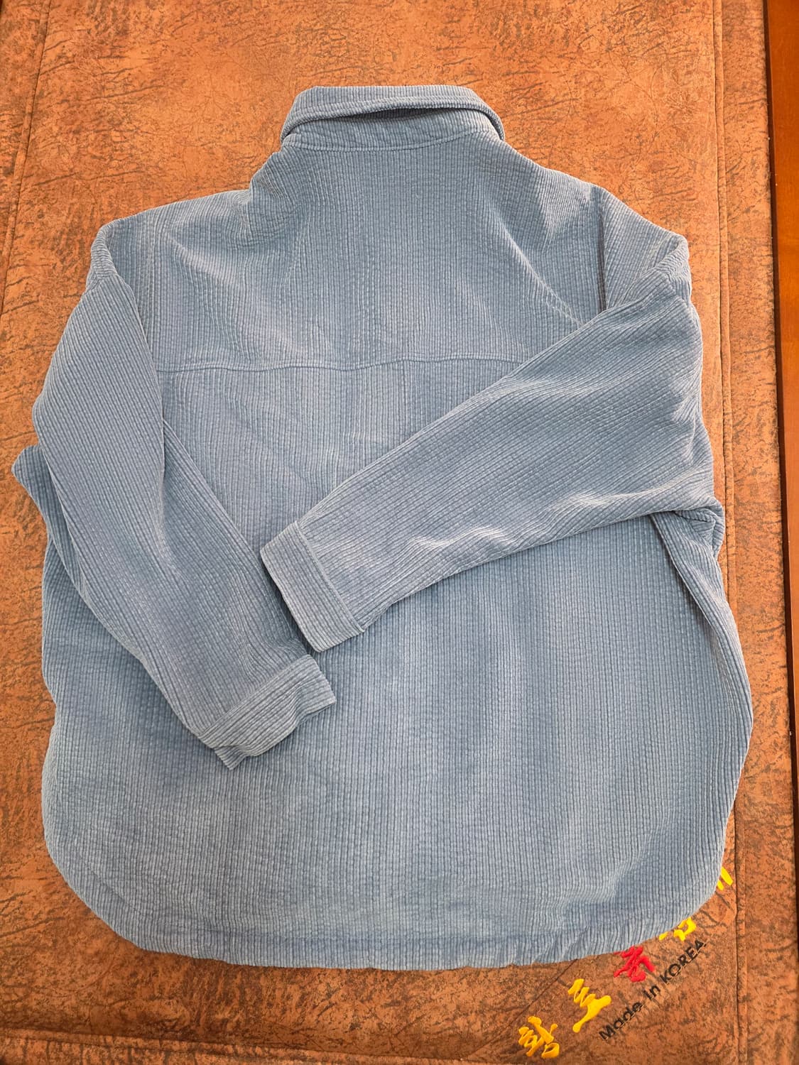 자라 오버핏 코듀로이 셔츠 L 상품이미지8