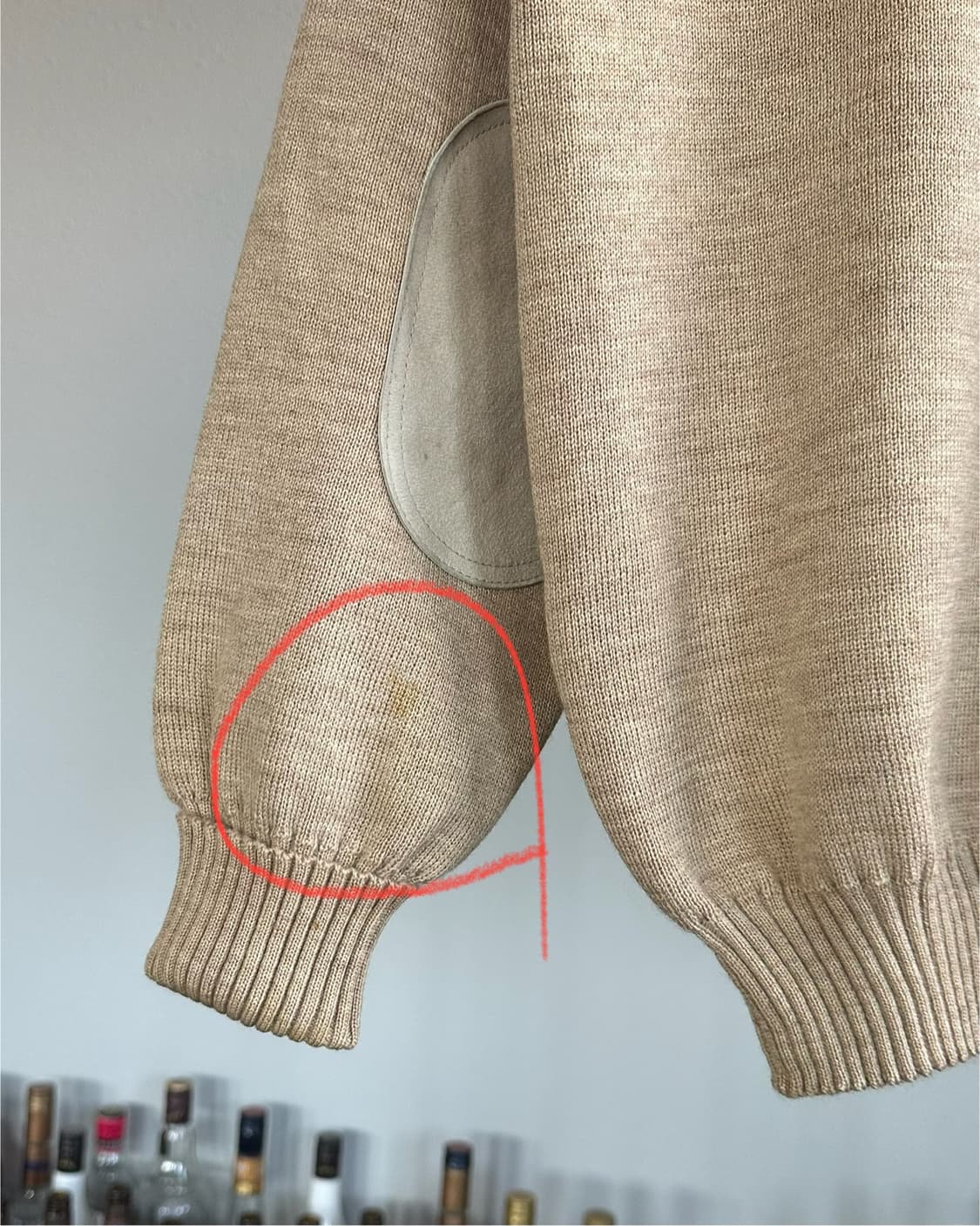 [M-L]버버리 BURBERRYS 퓨어울 잉글랜드산 코만도 니트 상품이미지8