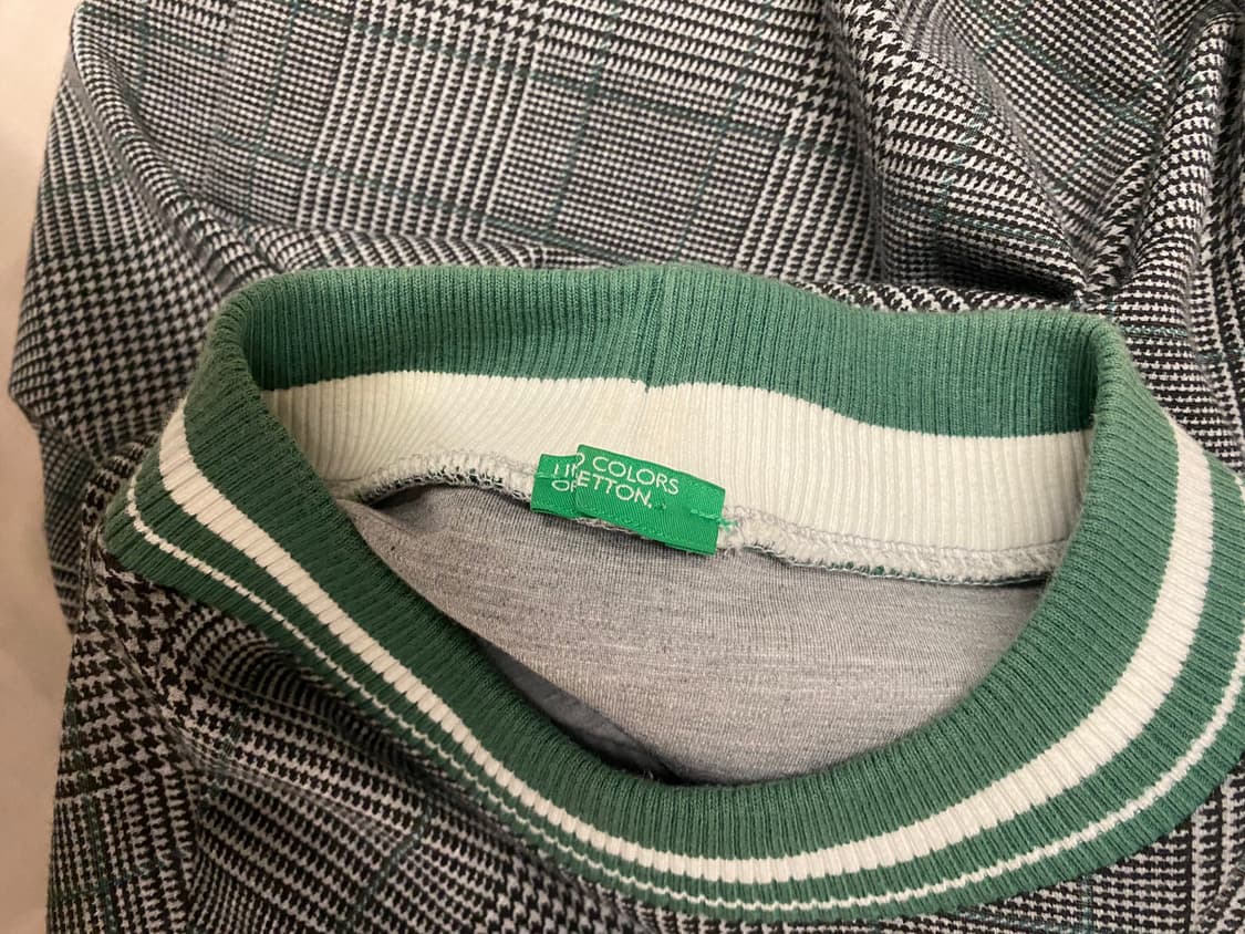 급처! 베네통 글랜체크 원피스 상품이미지7