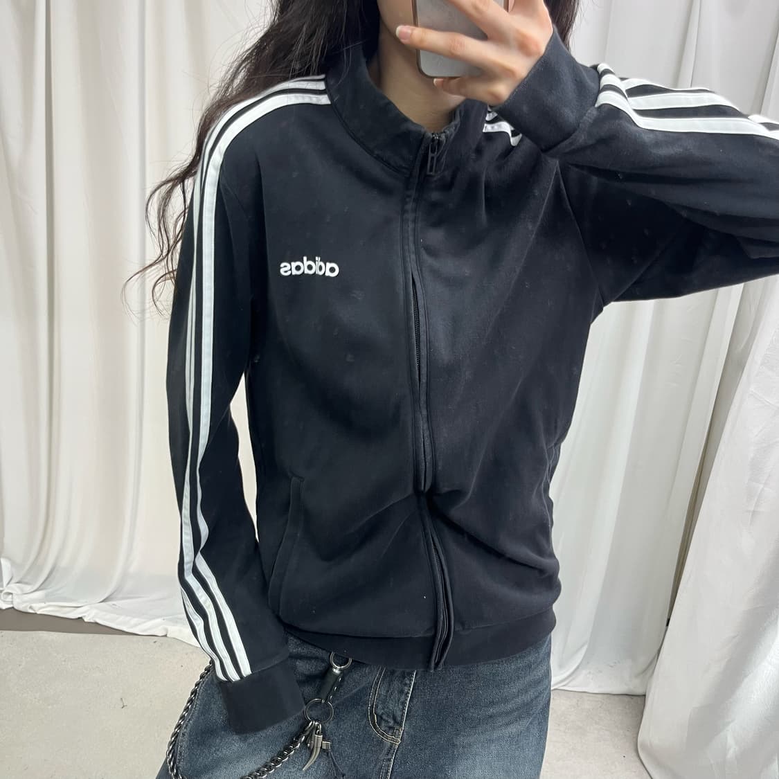 Adidas black cotton jersey 상품이미지3