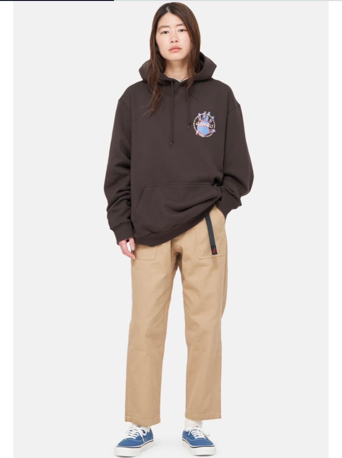 그라미치 루즈테이퍼드 xl 블랙 치노 내추럴 상품이미지2