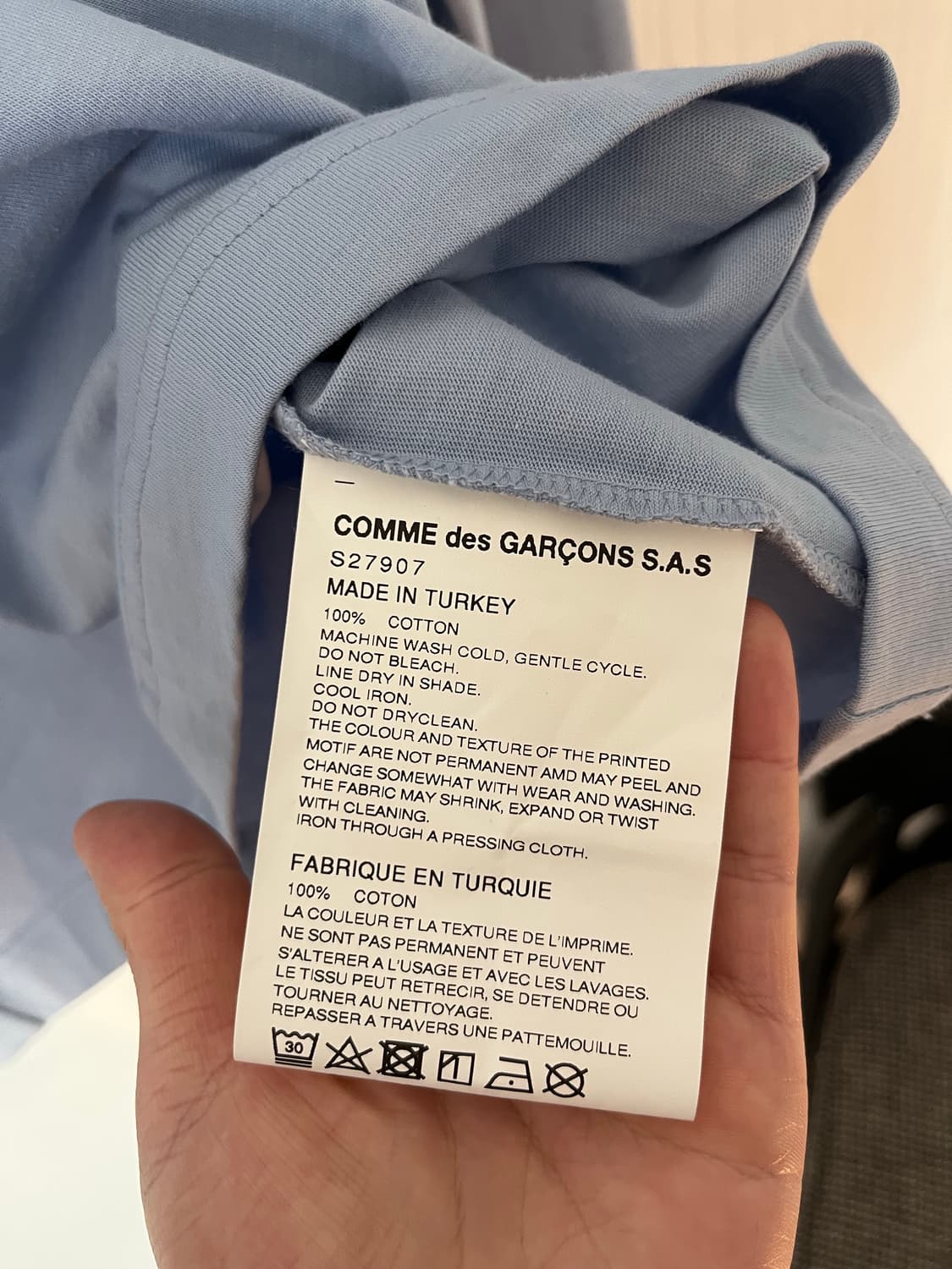 COMME des GARÇONS SHIRT boys Long sleeve 상품이미지5