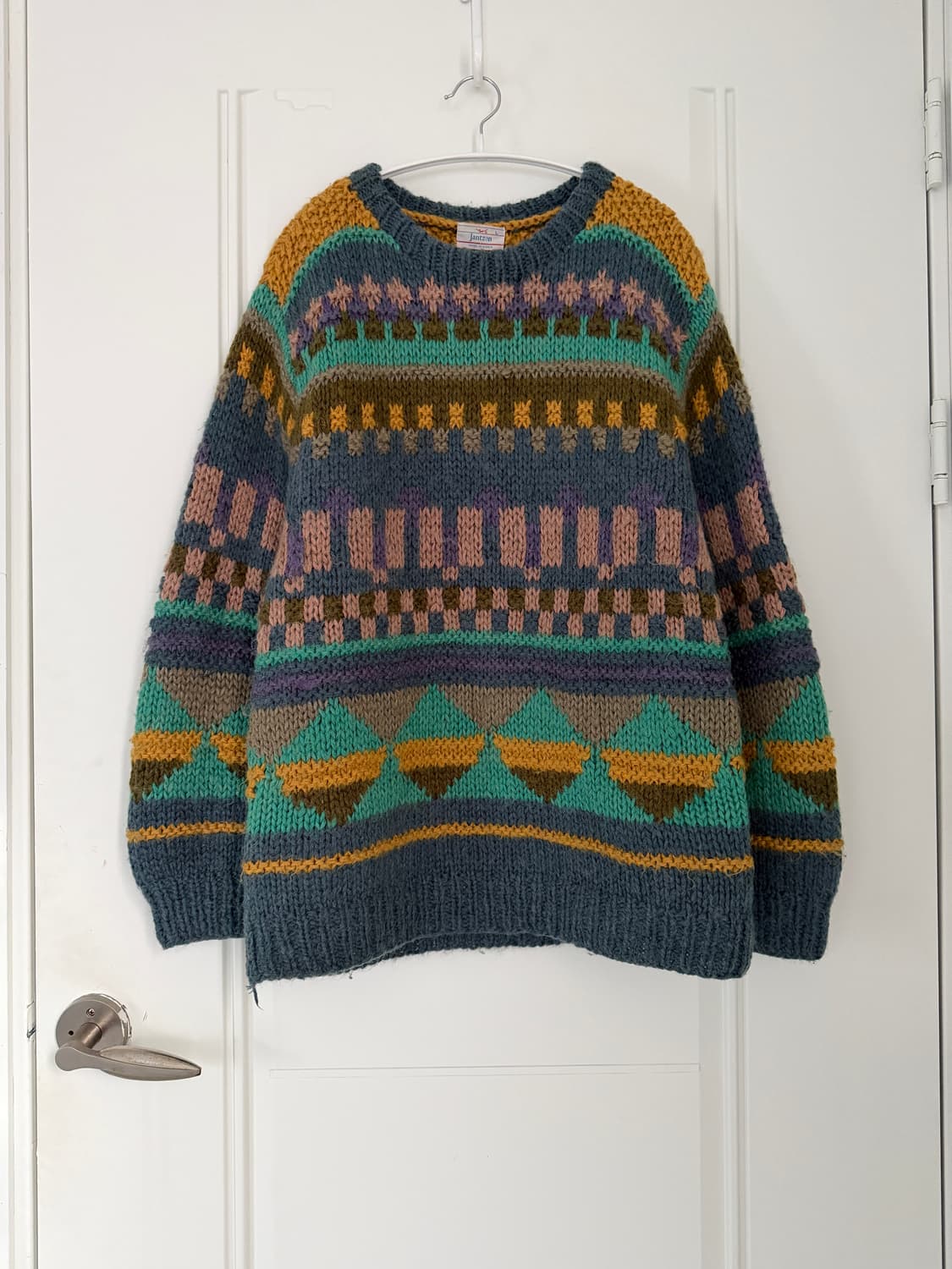 그레놀라 페어아일 헤비 울 니트 스웨터 상품이미지6