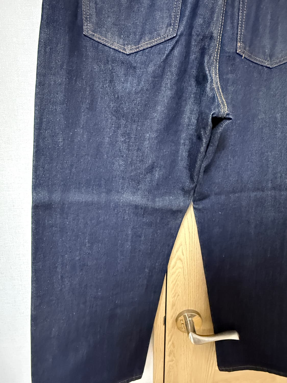 비슬로우 투턱 셀비지 데님팬츠 인디고 30 상품이미지6