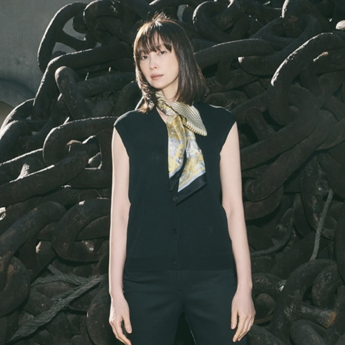 지스튜디오(g studio) V넥 니트베스트탑 55 상품이미지2