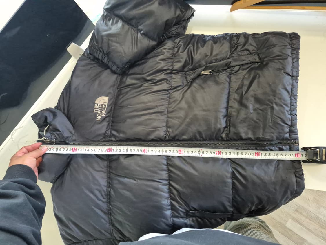 노스페이스 눕시 700 패딩 블랙 색상 XL(105) 상품이미지7