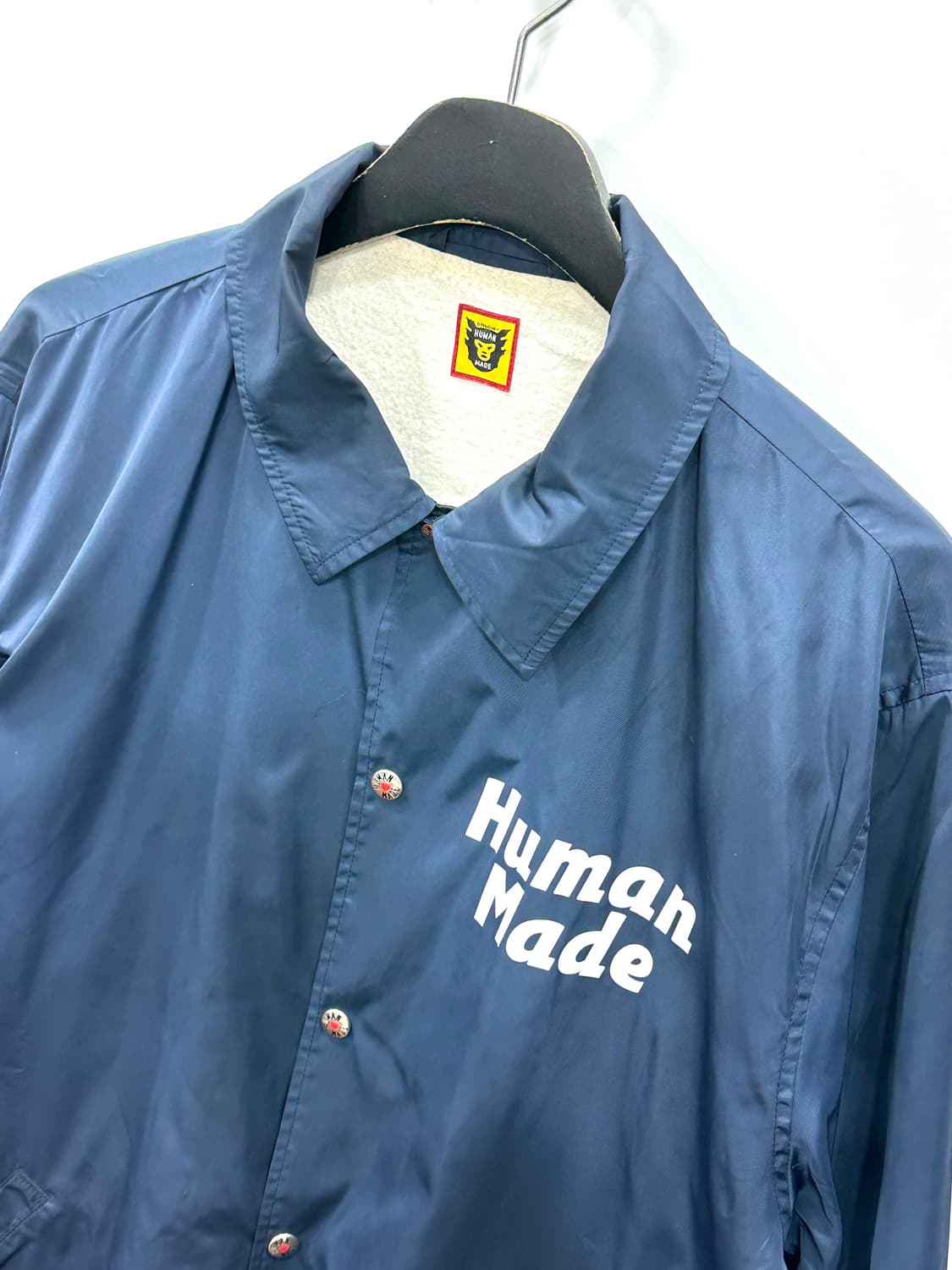 휴먼메이드 북극곰 코치자켓 네이비 XL 상품이미지6