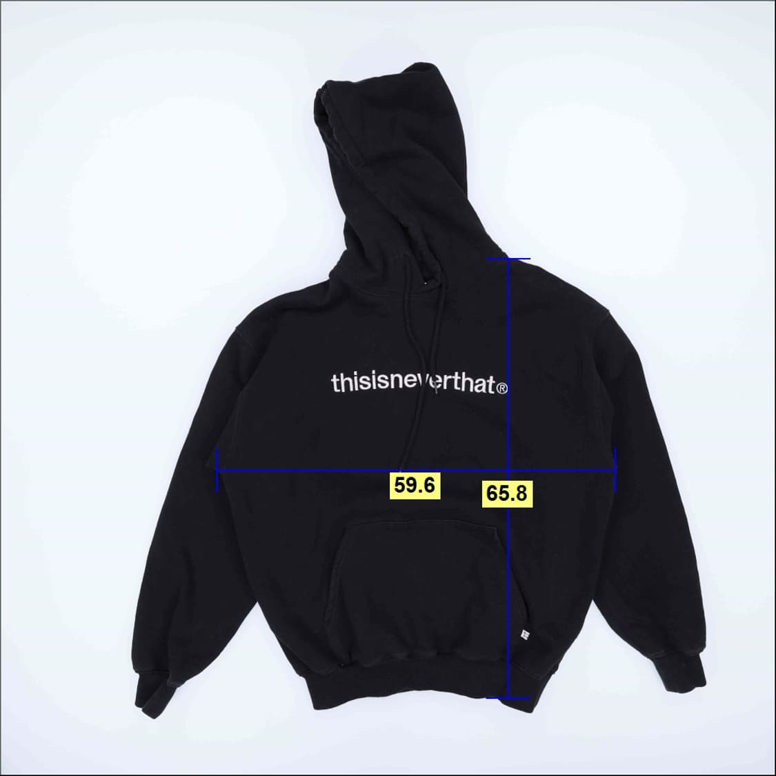 [M] 디스이즈네버댓 빅로고 후드티 0112J 상품이미지6