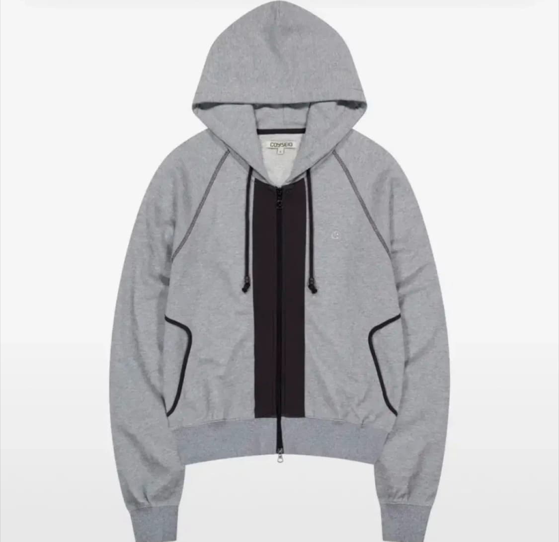 코이세이오 퍼커링 후드집업 그레이 상품이미지1