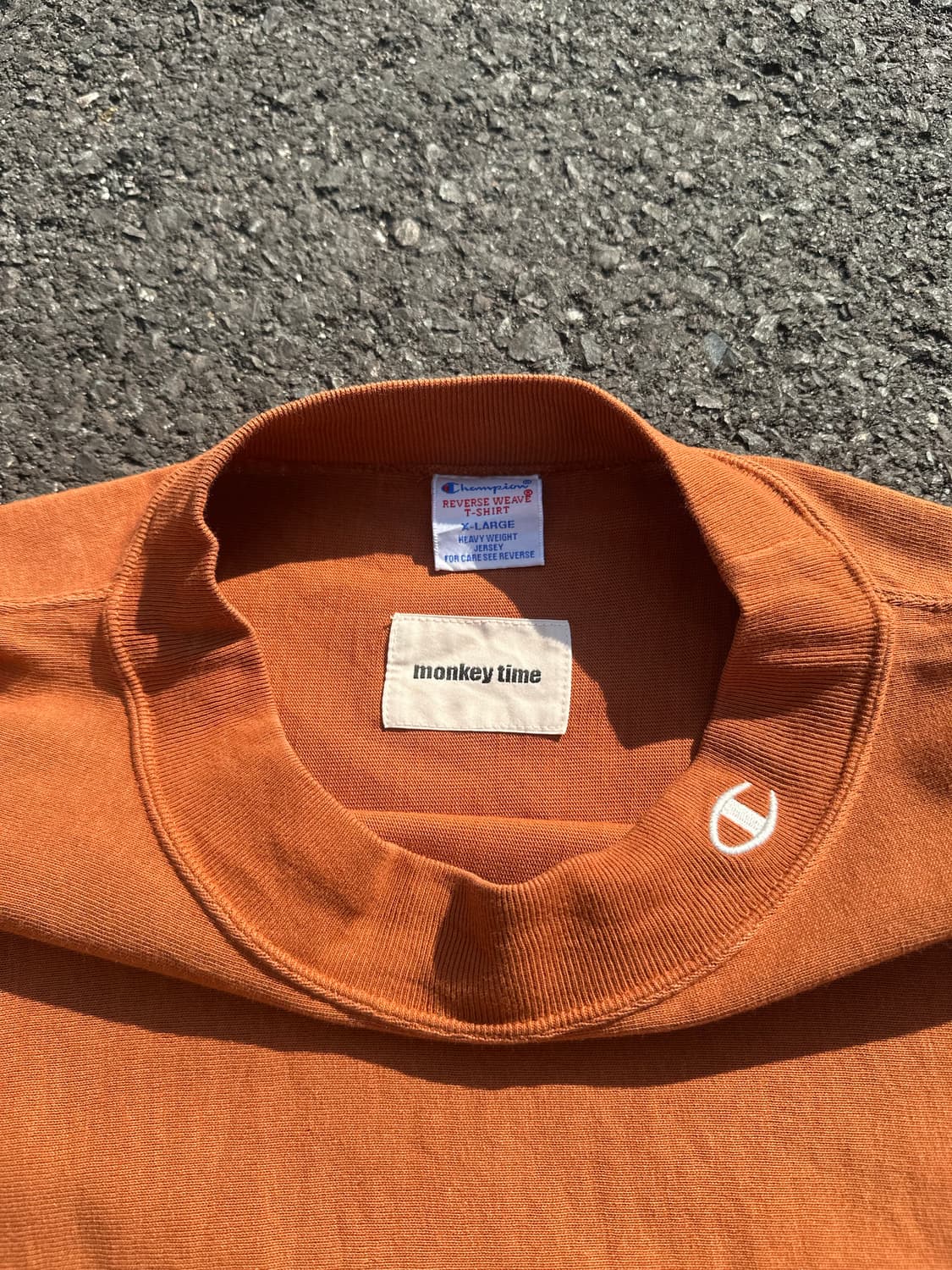 Monkey Time X Champion reverse weave T 상품이미지9