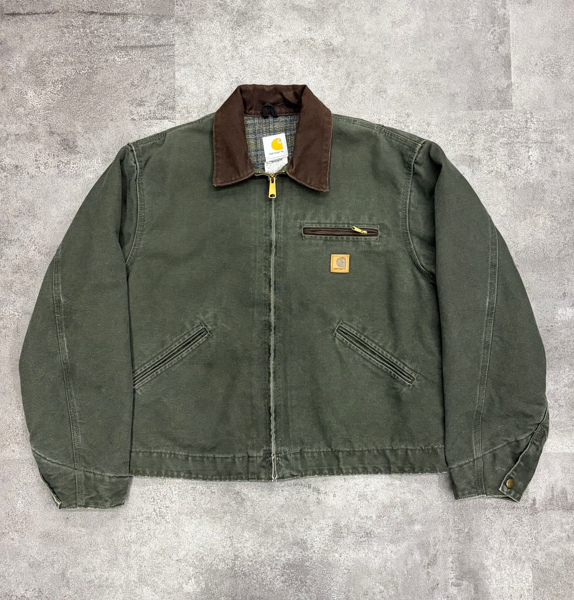 00s 칼하트 j97 디트로이트 mos 모스그린 자켓 상품이미지1