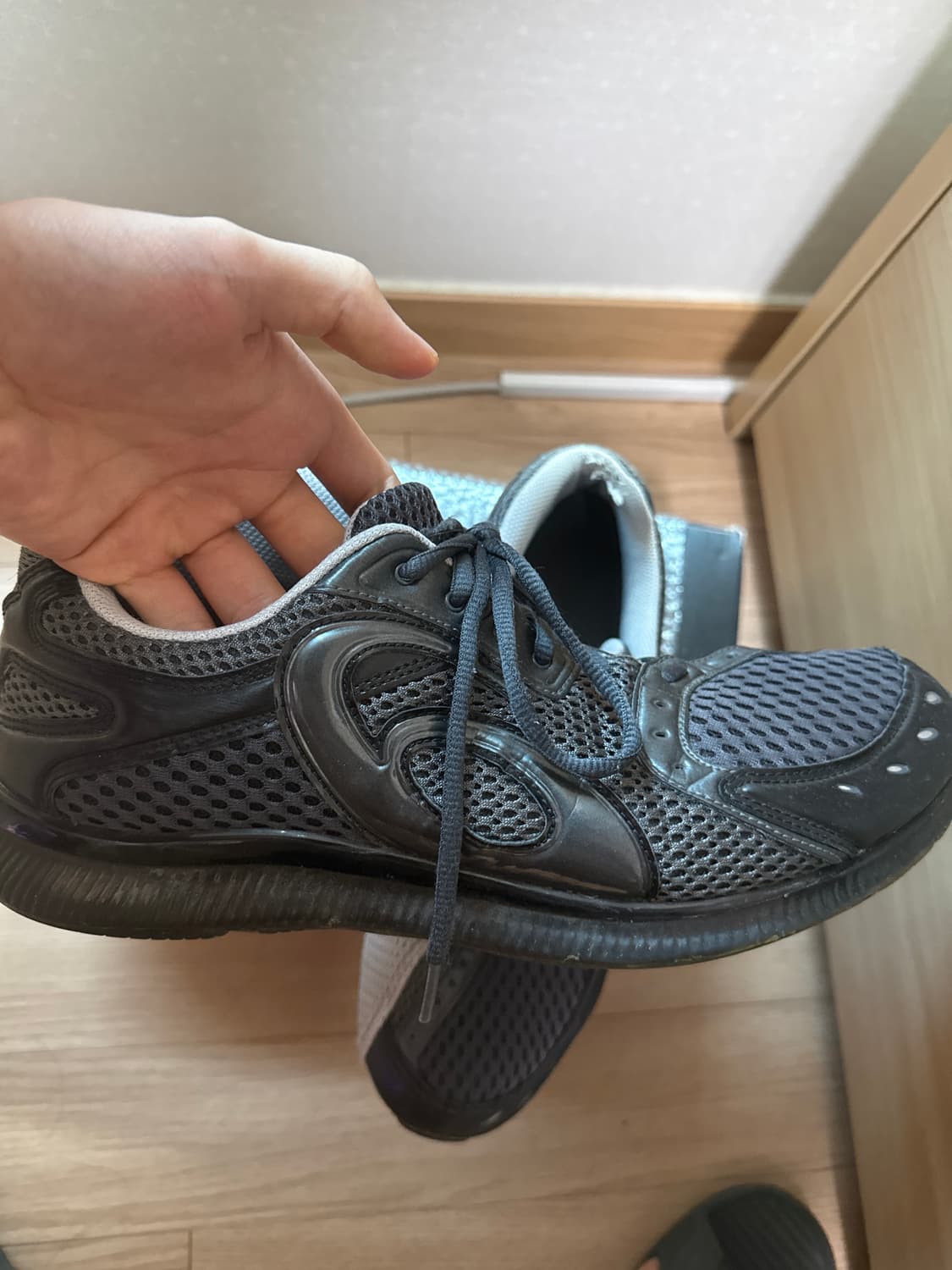 아식스 키코 젤소켓 인피니티 다크 그레이 282.5사이즈 상품이미지9