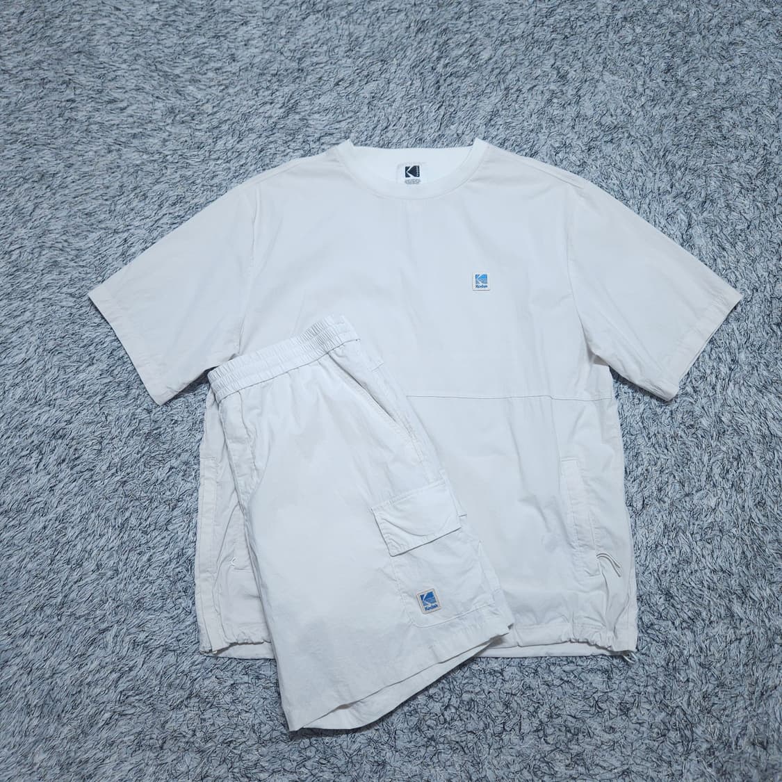 코닥) 2XL 남자 크로마브리즈 우븐반팔티+우븐쇼츠 / 왕눈이샵 상품이미지1