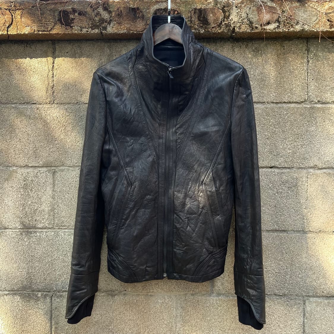 [95] Codes Combine 하이넥 양가죽 자켓 상품이미지1