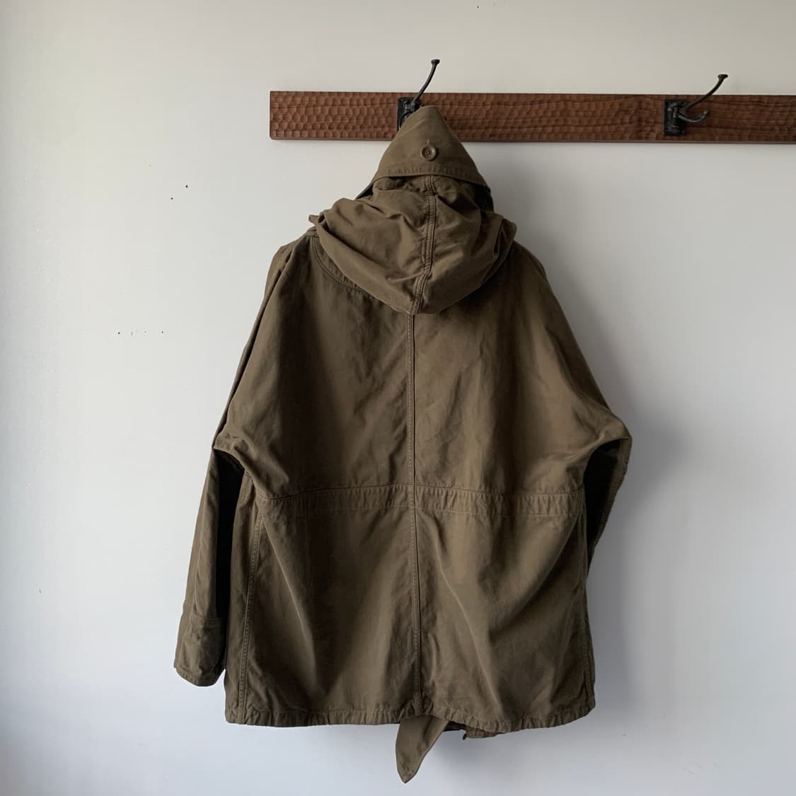 22aw 카츠라기 브러시드 링코트  상품이미지2