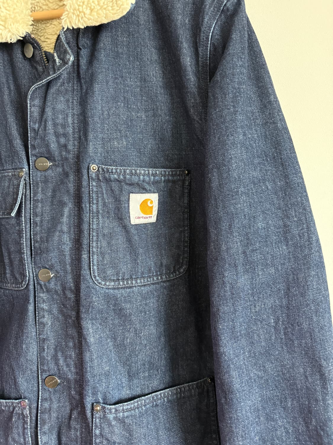 칼하트(Carhartt) 양털 데님 커버울 상품이미지4