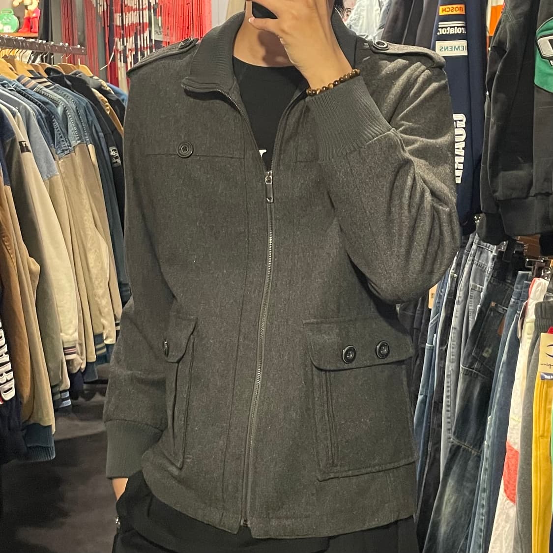 [IM] EMPORIO ARMANI 엠포리오 아르마니 울 자켓 상품이미지5