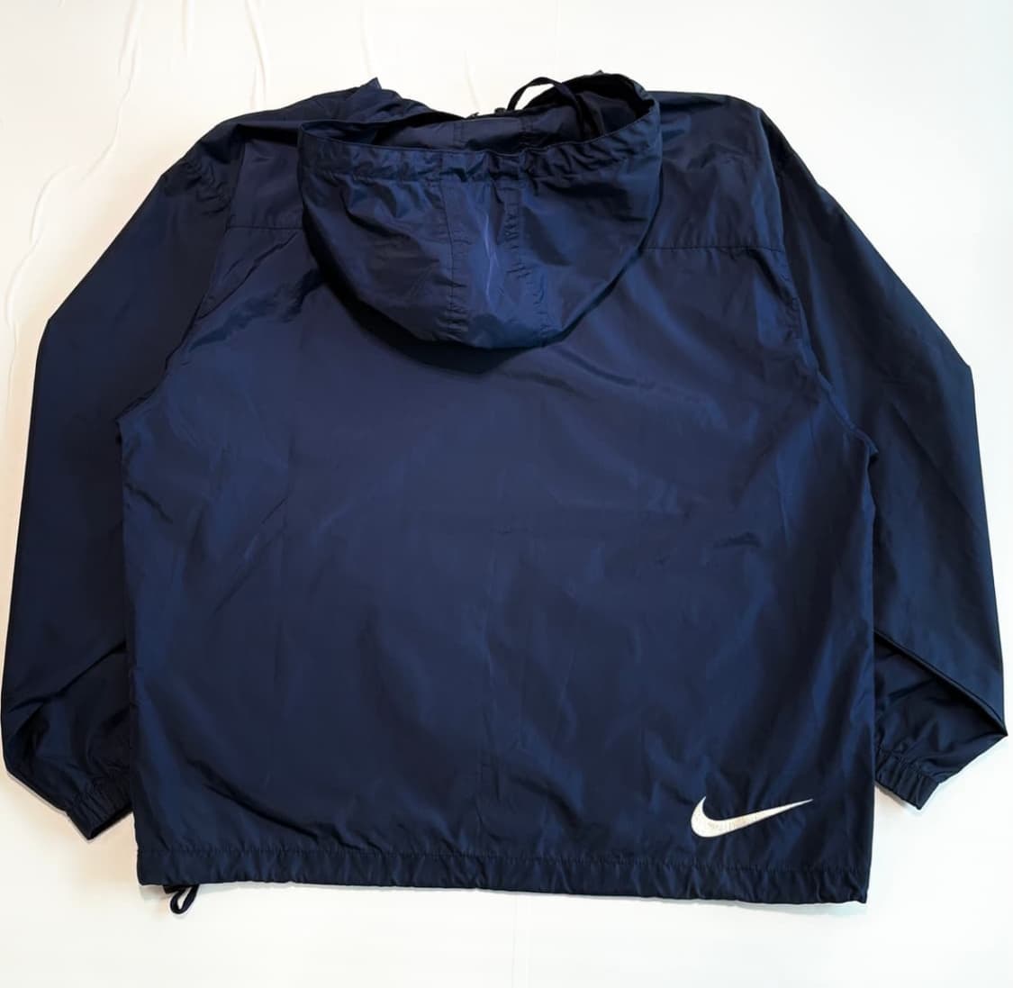 Nike 나이키 빈티지 스우시 네이비 나일론 아노락 상품이미지1