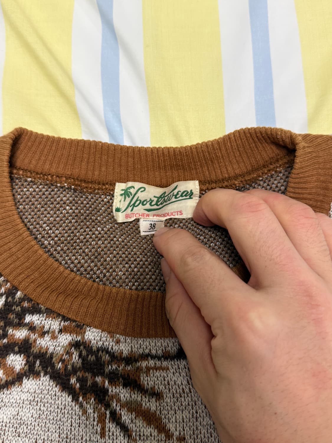 타임원클로딩 엣라코 부처프로덕트 토라니트 반팔 38 상품이미지2