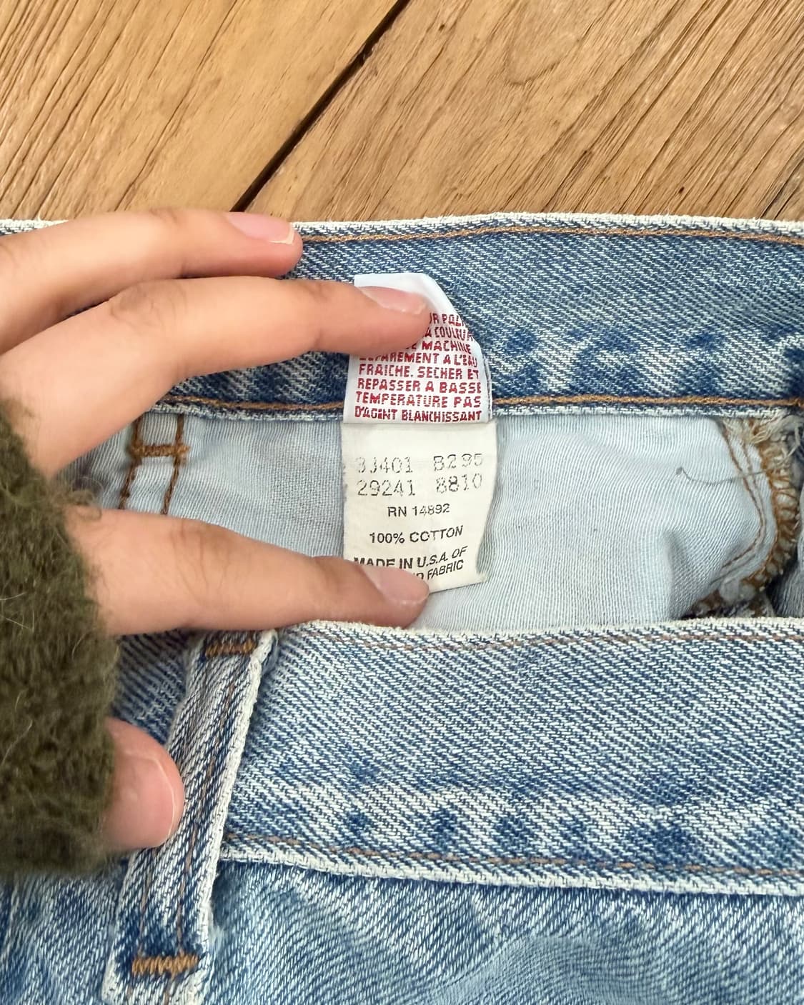 마리떼 프랑소와 저버 데님 숏팬츠 상품이미지8