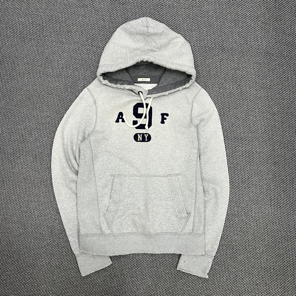아베크롬비 머슬핏 그레이 후드 상품이미지1