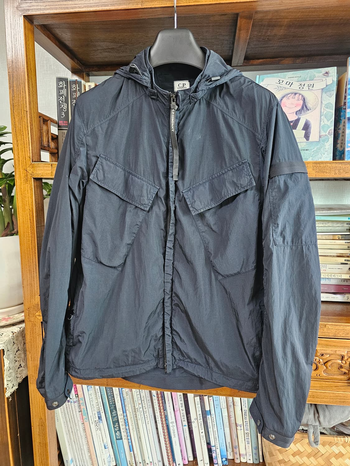 씨피 CP 컴퍼니 고글 나일론 자켓 팔아요. s 95 90 상품이미지2