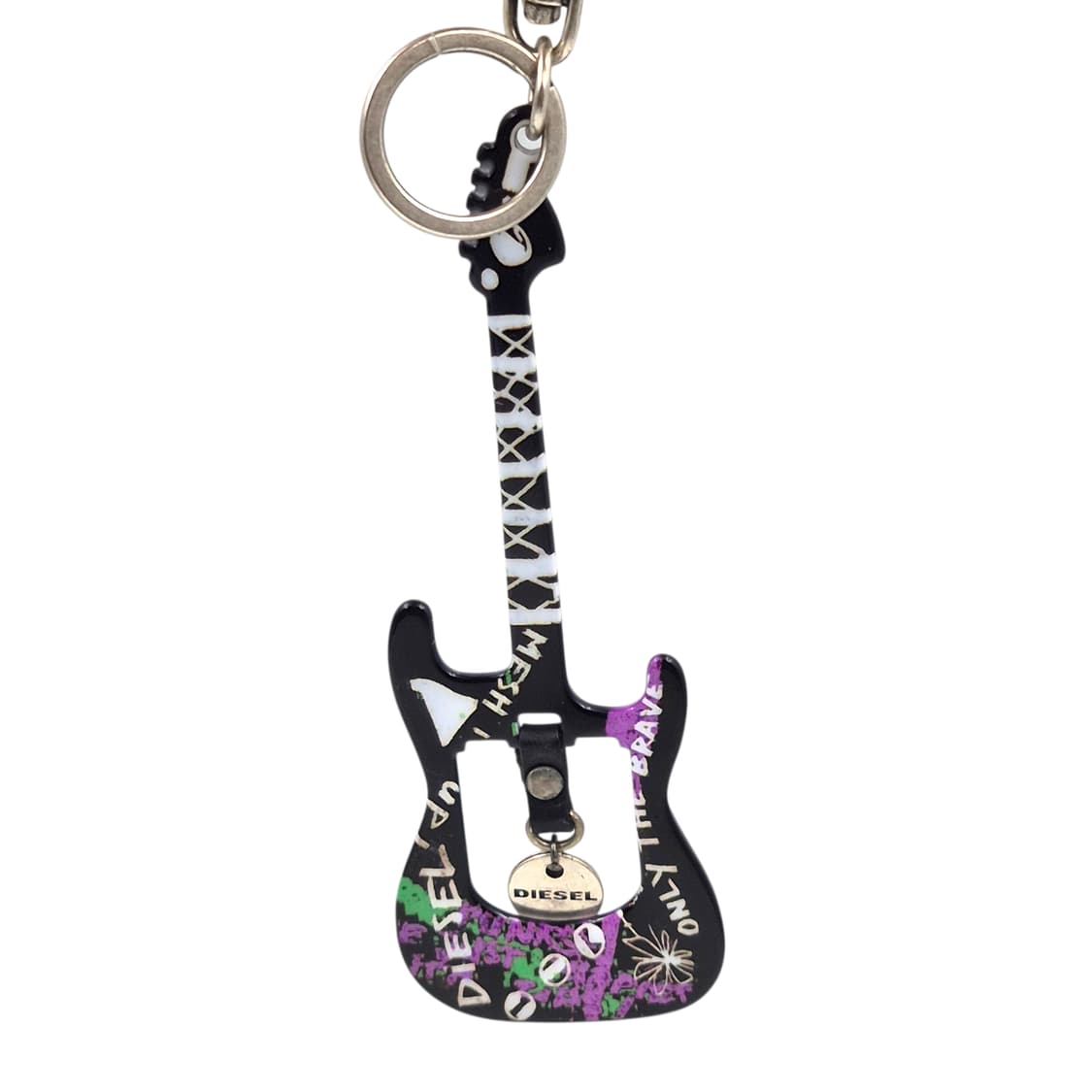 00s 디젤 레트로 그래피티 메탈 기타 빅 키링 상품이미지5