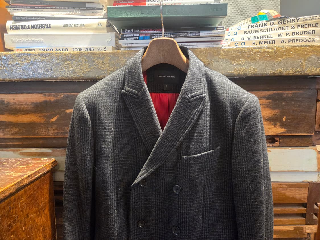 바나나 리퍼블릭 더블브레스티드코트  상품이미지5