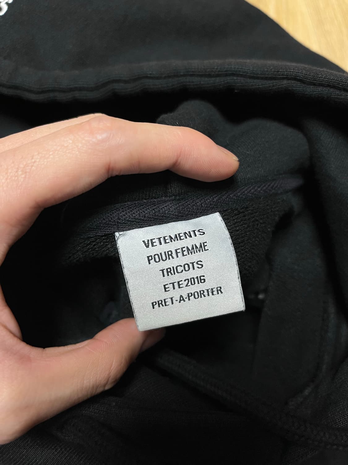 [L] 16ss 베트멍레터링 후드 OG 상품이미지5