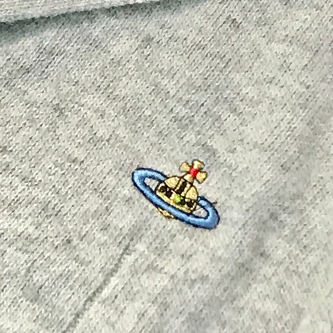 비비안 웨스트우드 앙고라 울 그레이 카라 가디건 여성 55 사이즈 상품이미지5