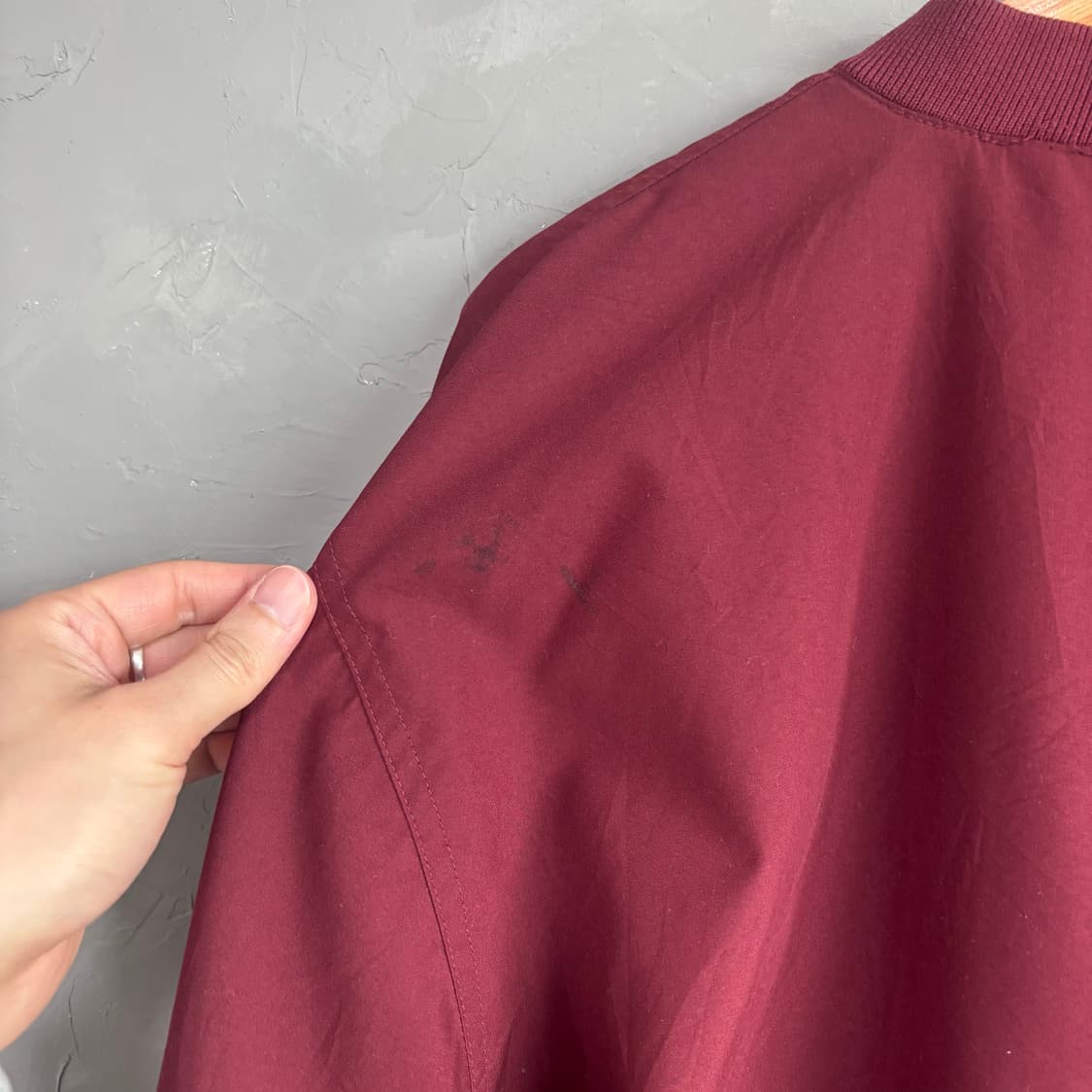 폴로 랄프로렌 바람막이 웜업 버건디 상품이미지5