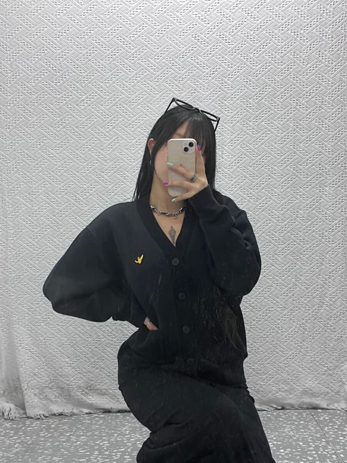 와릿이즌 와키윌리 모던 브이넥 가디건 S C07057 상품이미지1