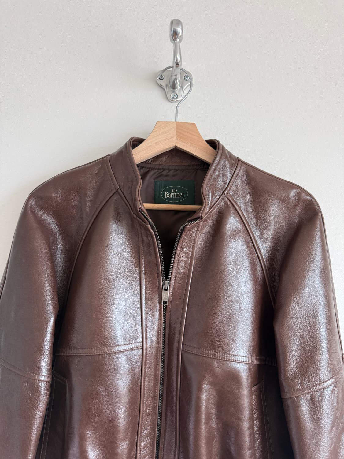 더 바넷(the Barnnet) 레더 자켓(카프스킨) 상품이미지2