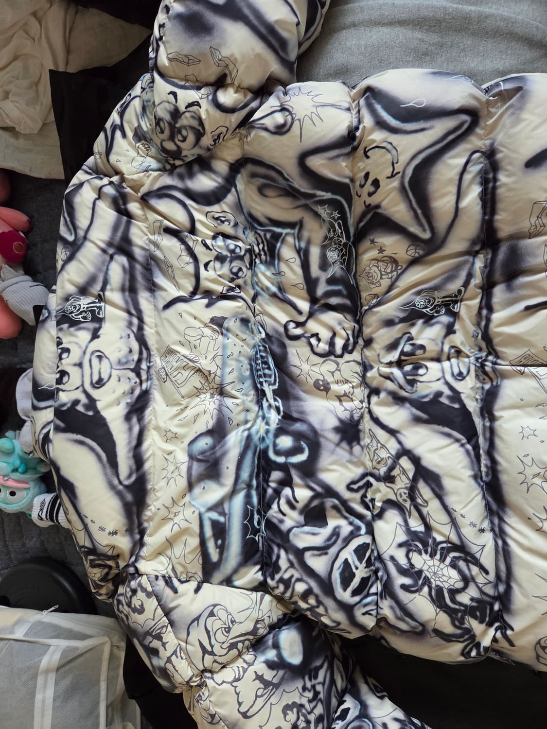 디스이즈네버댓 PERTEX® T Down Jacket Ivory 상품이미지2