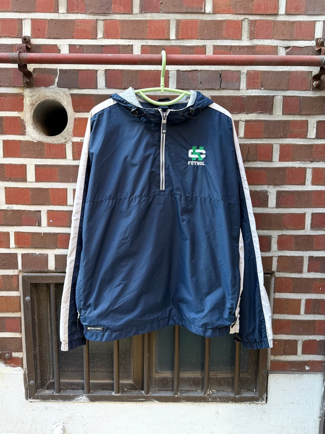 00’s 할로웨이 풋볼 아노락 웜업 하프집업 상품이미지1
