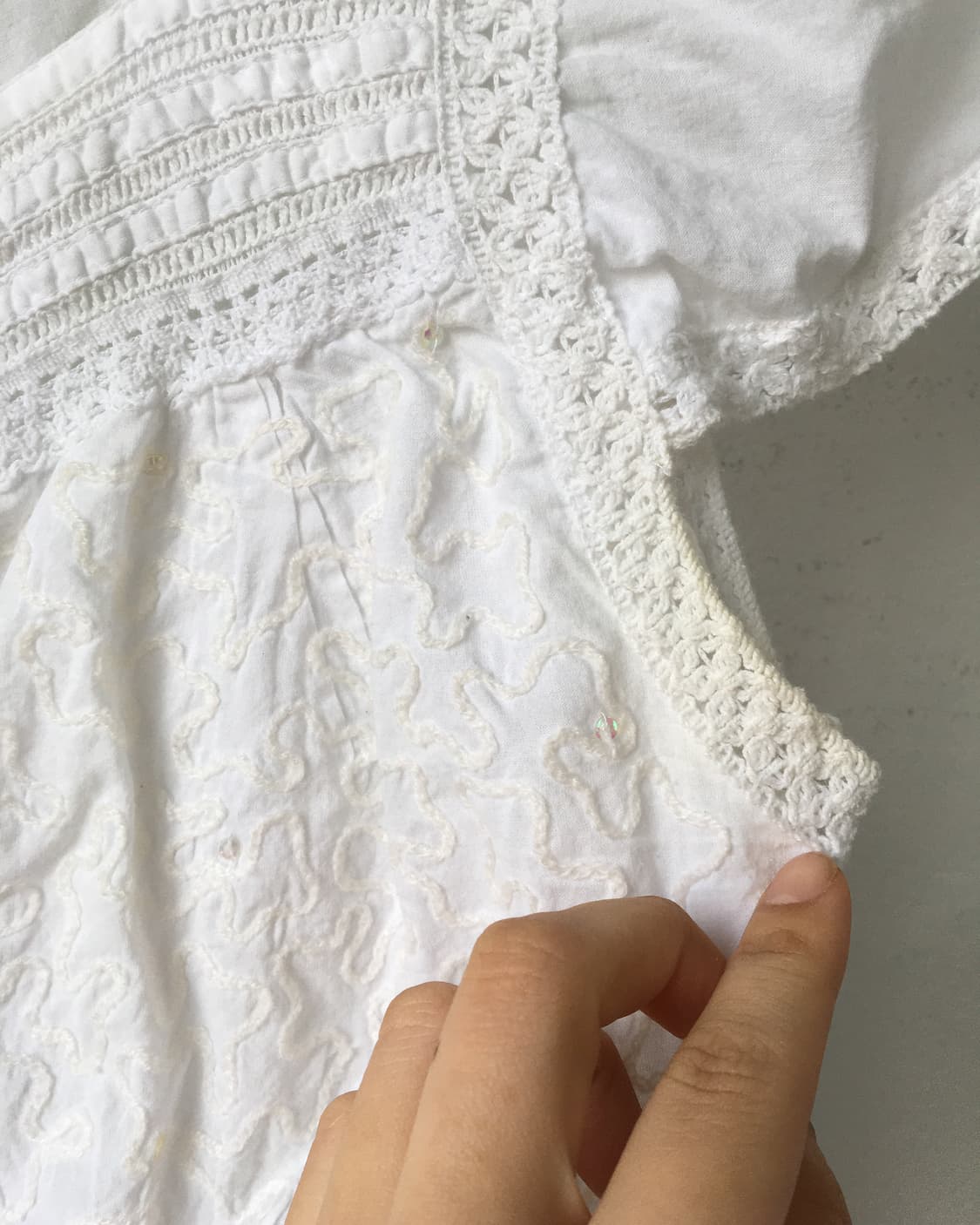 Ornament point blouse 상품이미지5