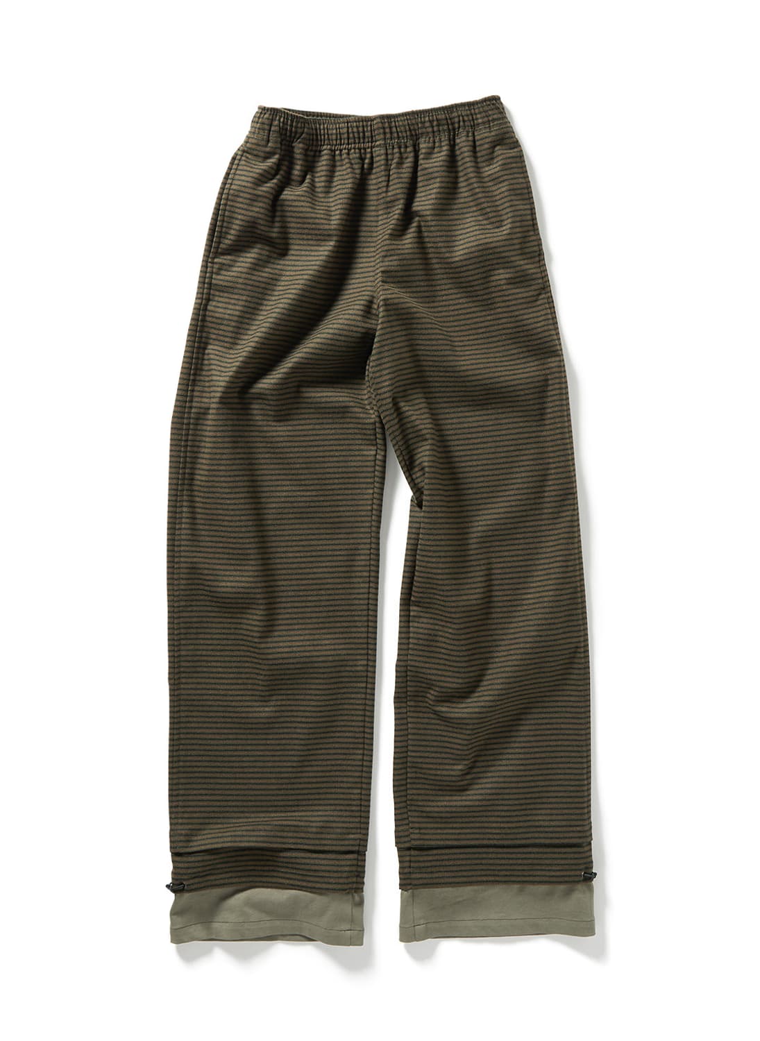 [M]퍼버즈 25fw Step 레이어드 팬츠/그린 상품이미지4