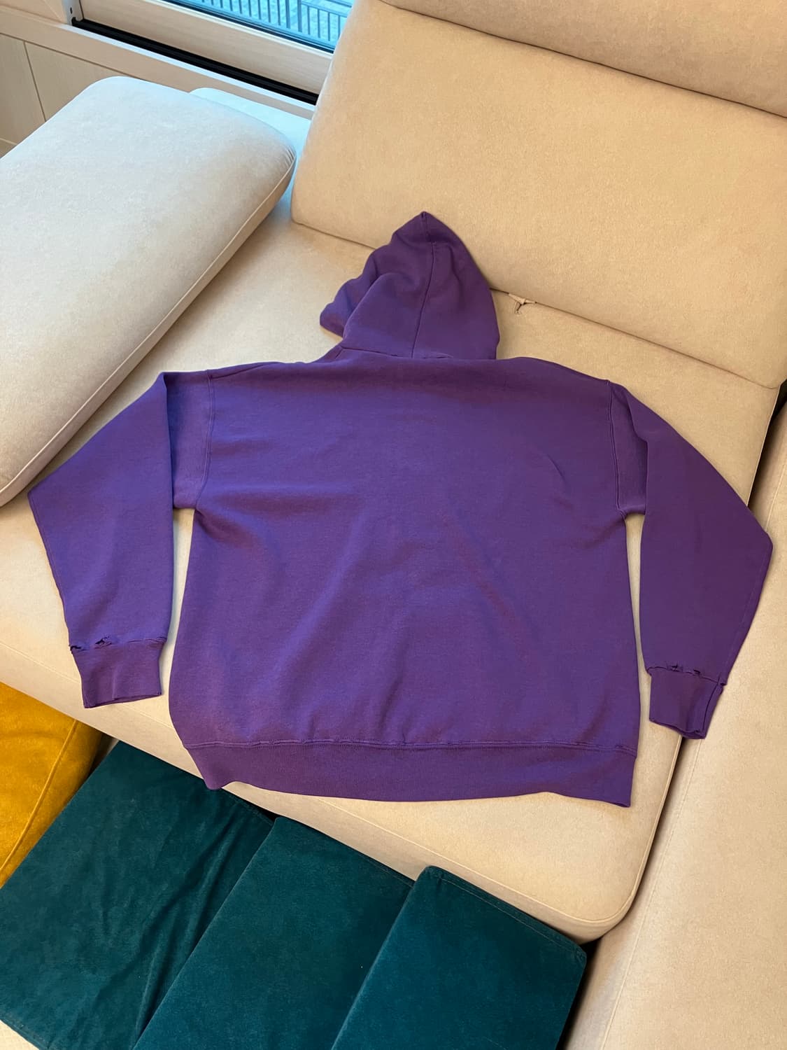 90s discus trashed distressed  hoodie 상품이미지2