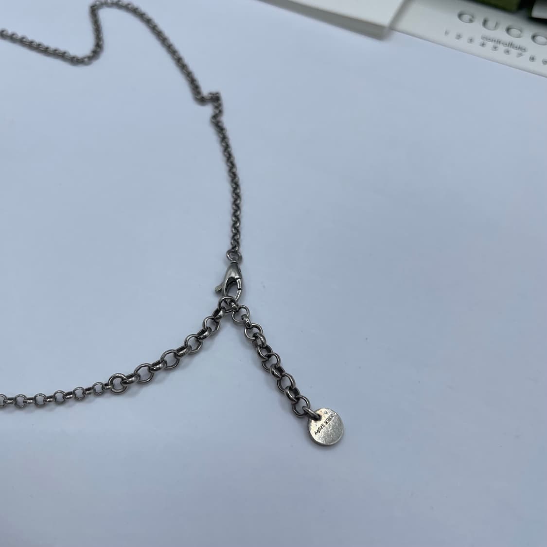 구찌 인터로킹 G 팬던트 목걸이 상품이미지5